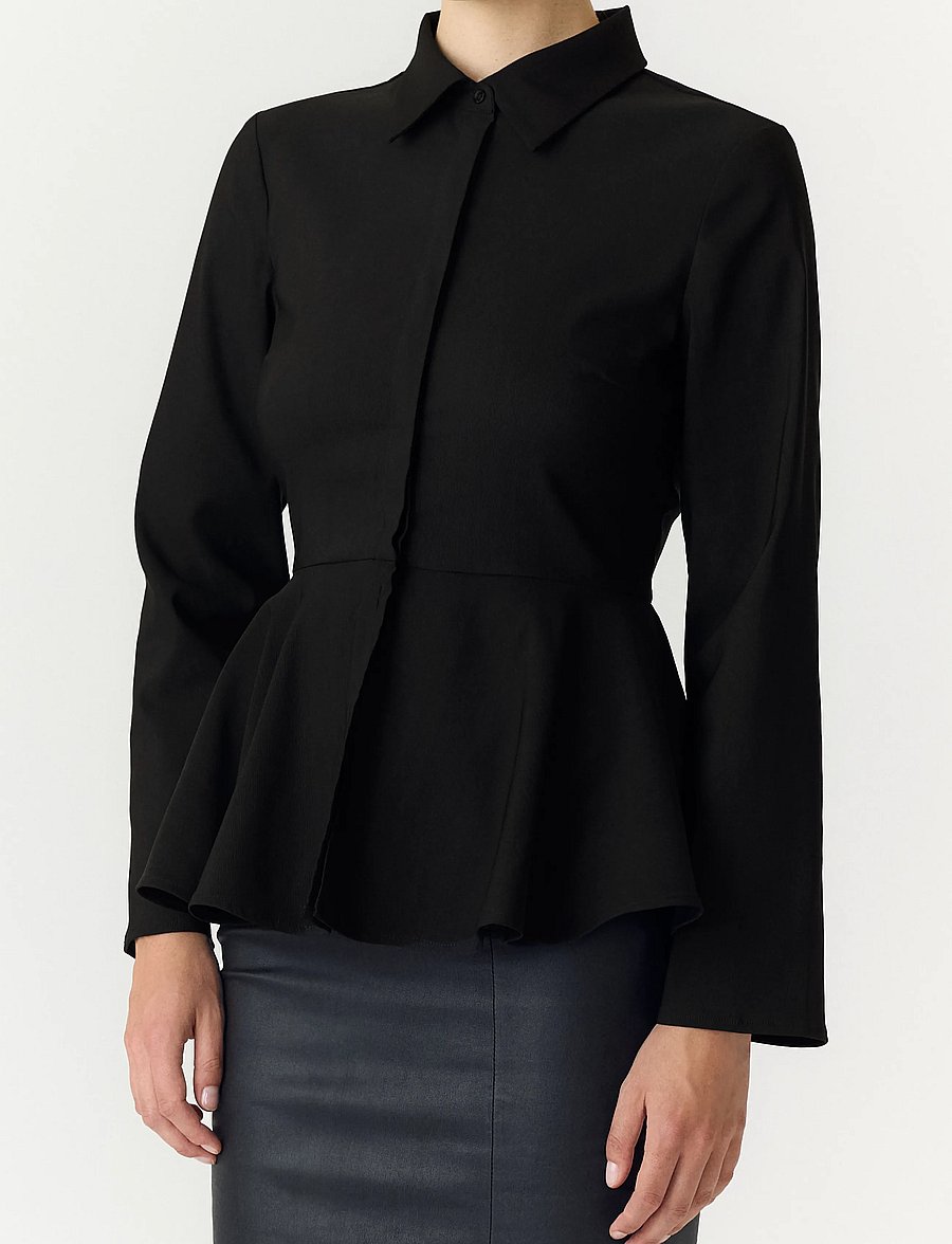 YAS - YASPEPA LS SHIRT S. - black - 5