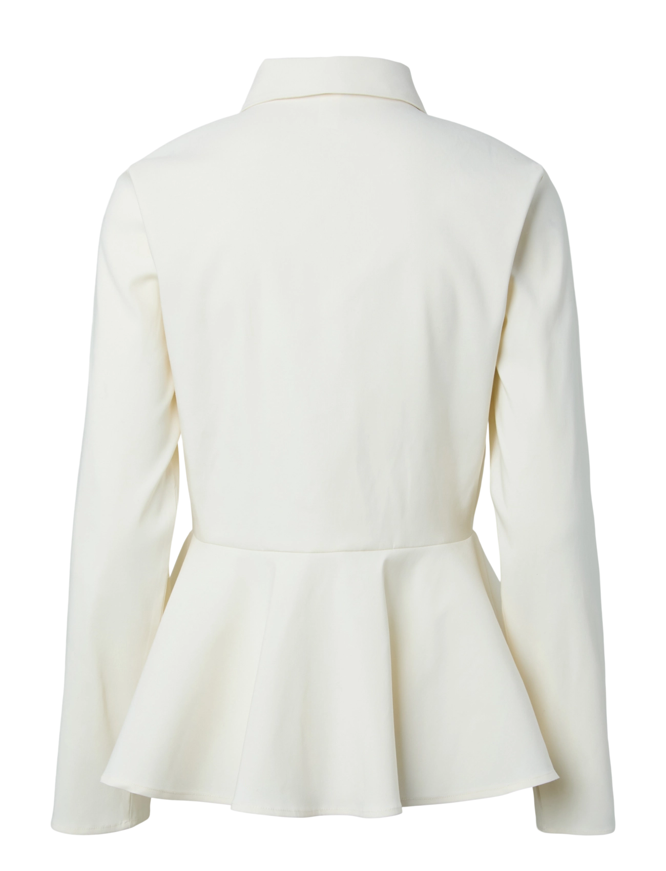 YAS - YASPEPA LS SHIRT S. - långärmade skjortor - pristine - 2
