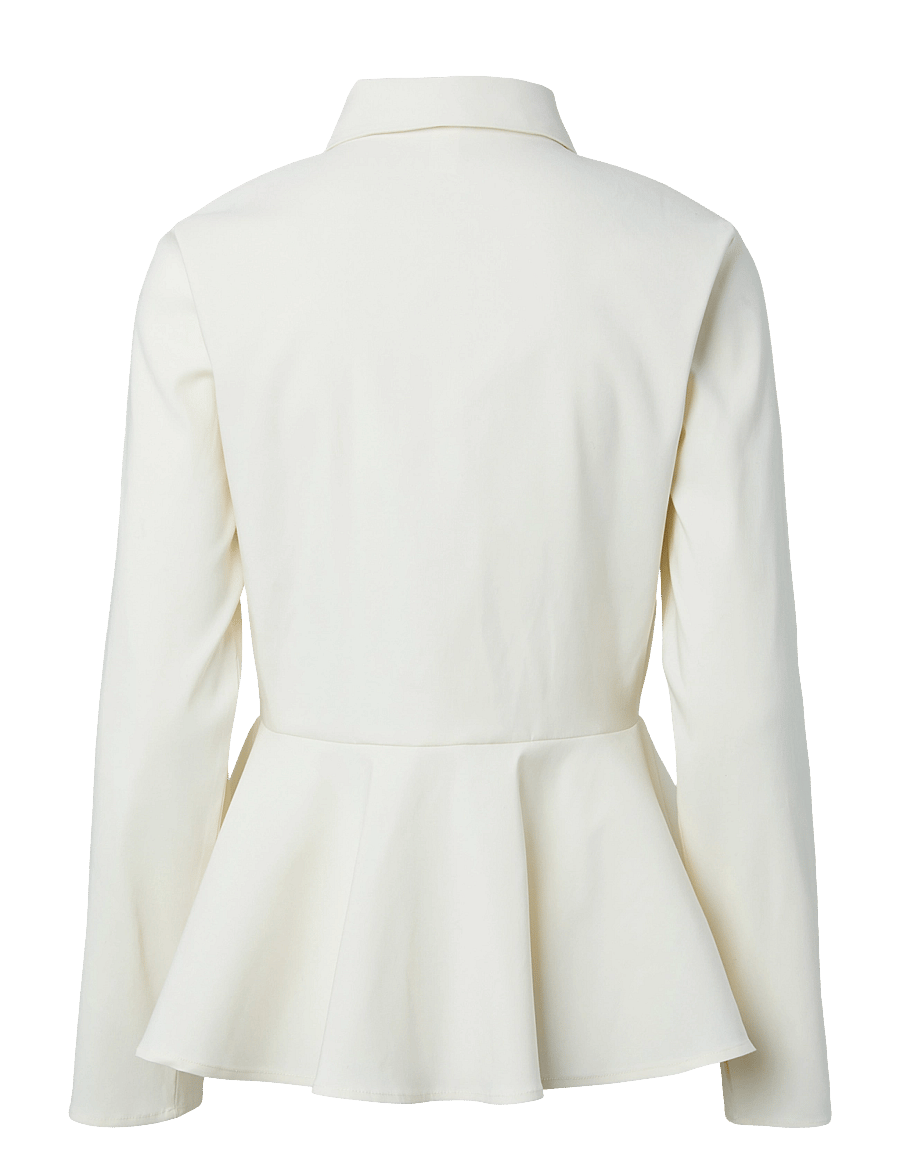 YAS - YASPEPA LS SHIRT S. - langærmede skjorter - pristine - 2