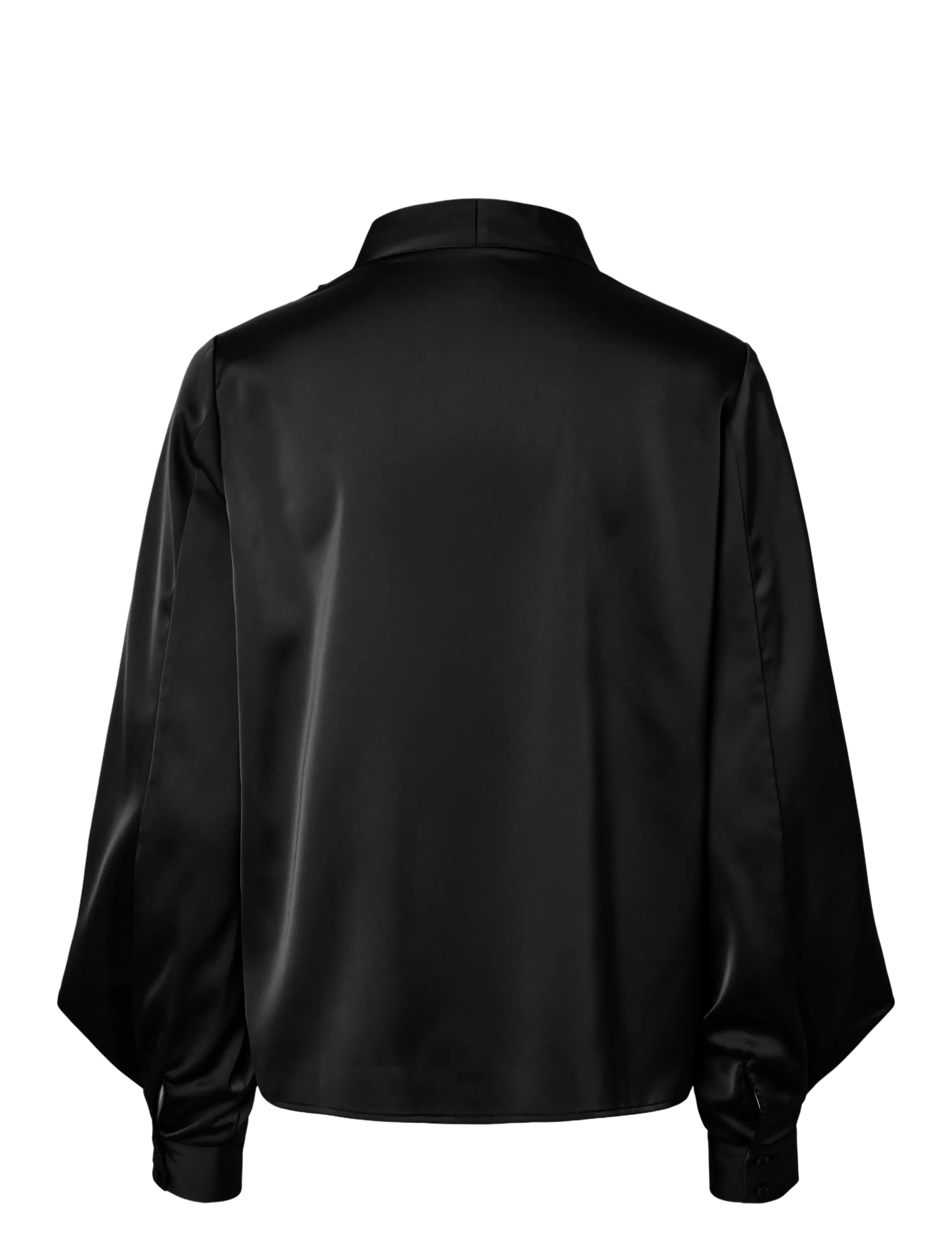 YAS - YASPELLA LS TOP S. - långärmade blusar - black - 1