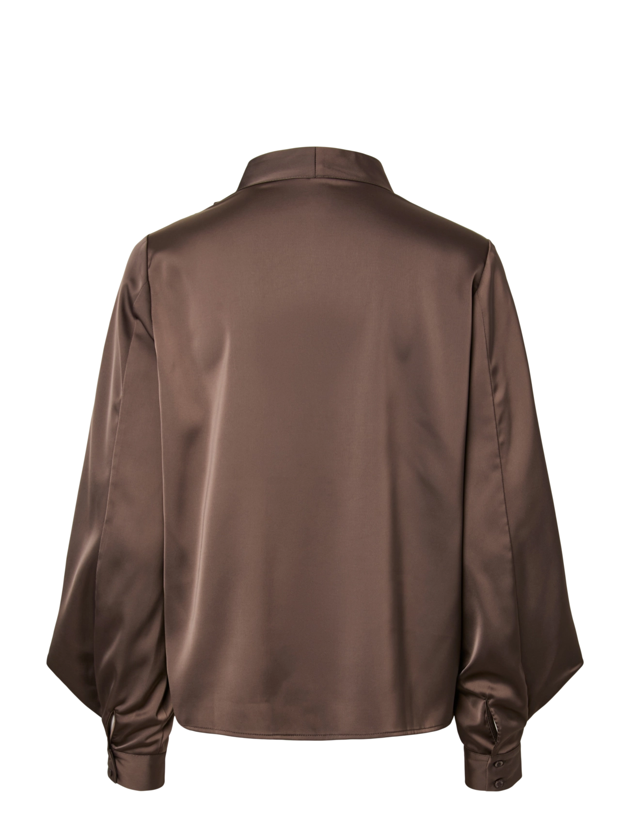 YAS - YASPELLA LS TOP S. - langärmelige blusen - chocolate brown - 2