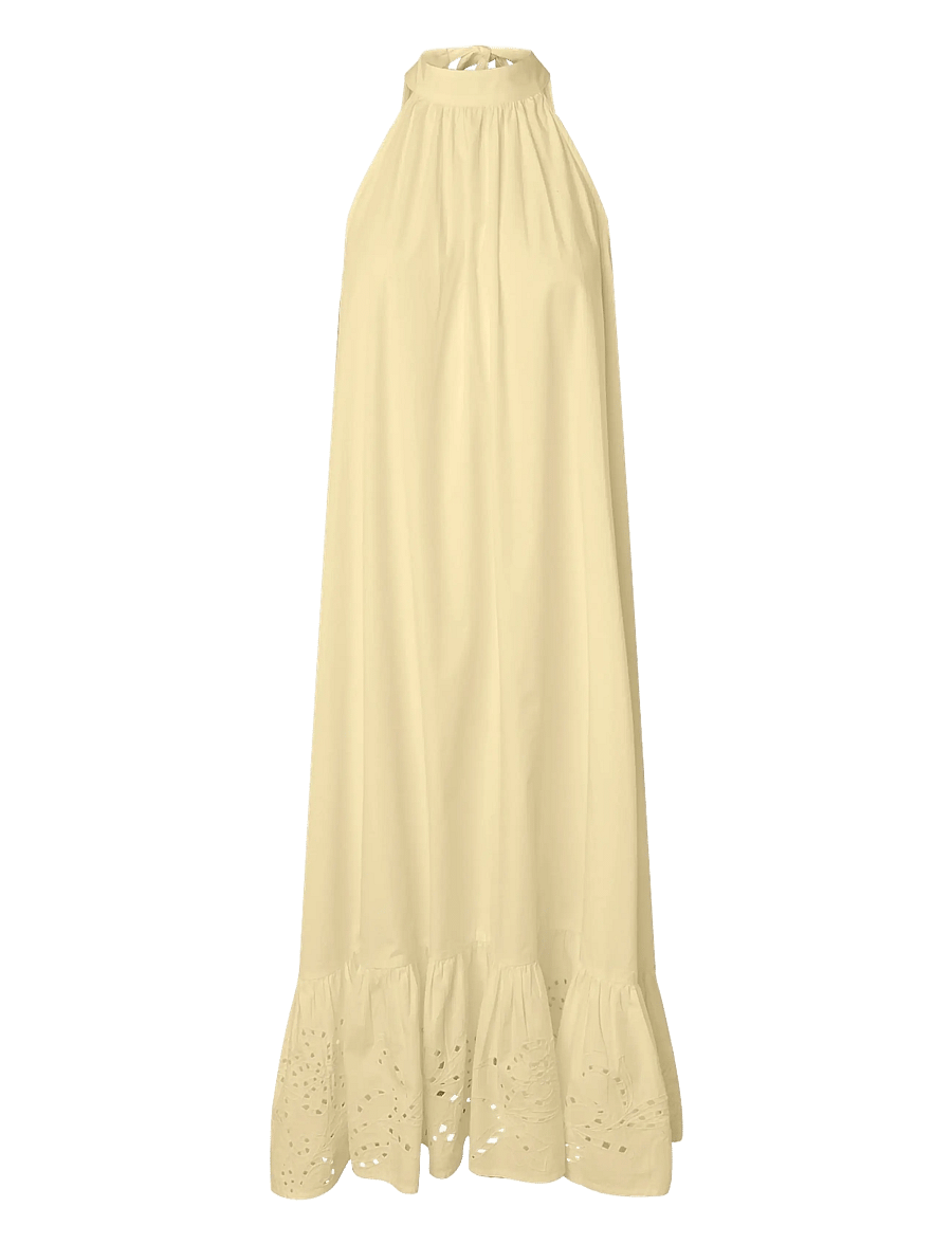 YAS - YASKERSTIN ANKLE HALTERNECK DRESS S. D2D - sommerkleider - anise flower - 1