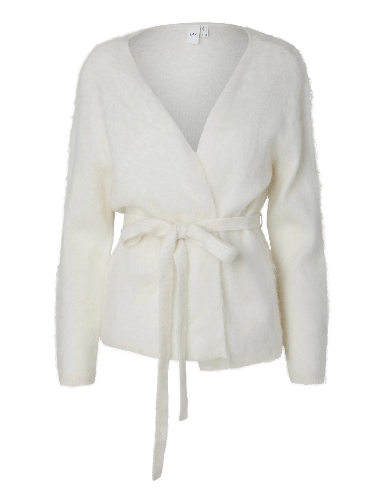 YASTILDE LS BELT KNIT CARDIGAN - STAR