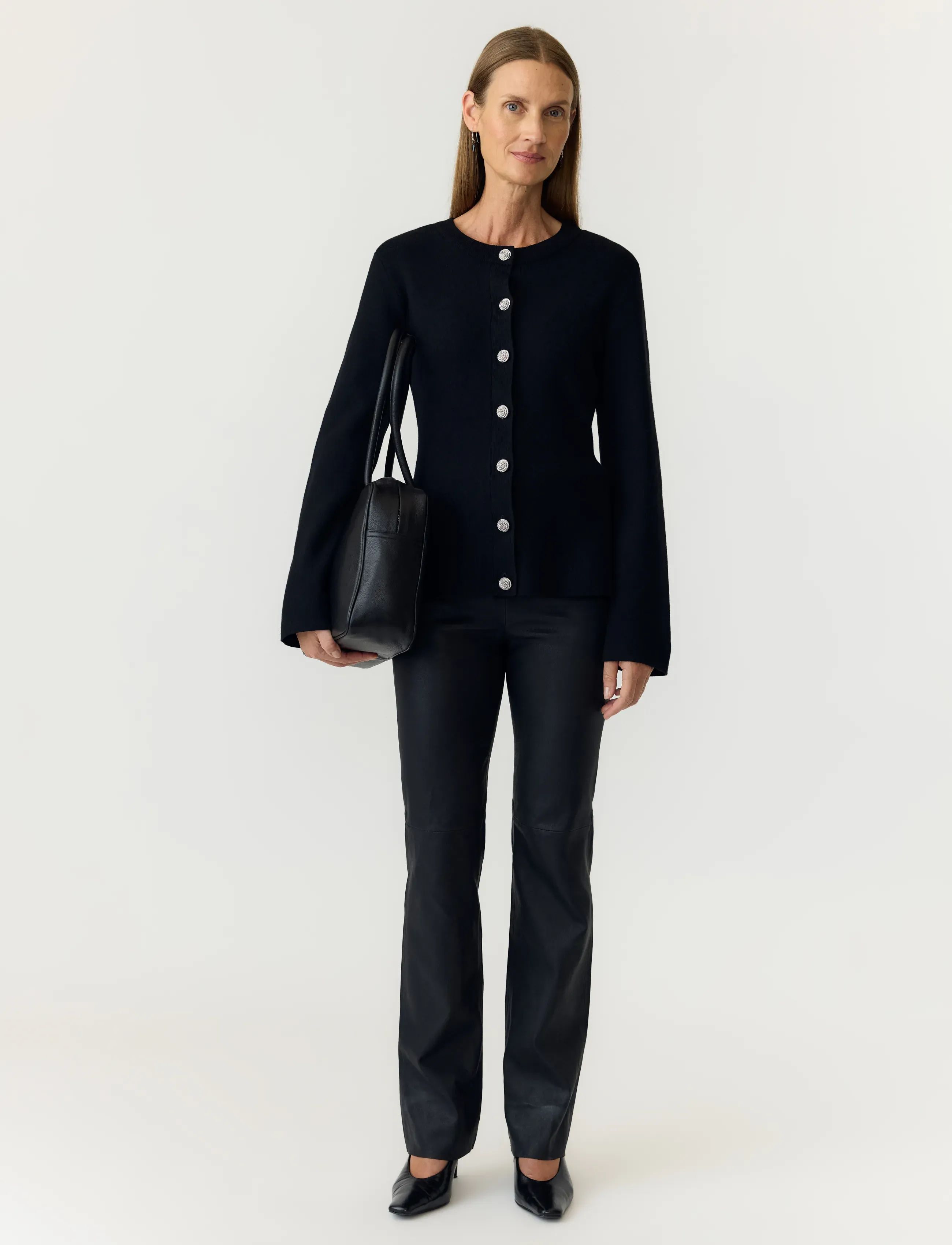 YAS Yaspimi Ls Peplum Knit Cardigan S. dam – bild 6