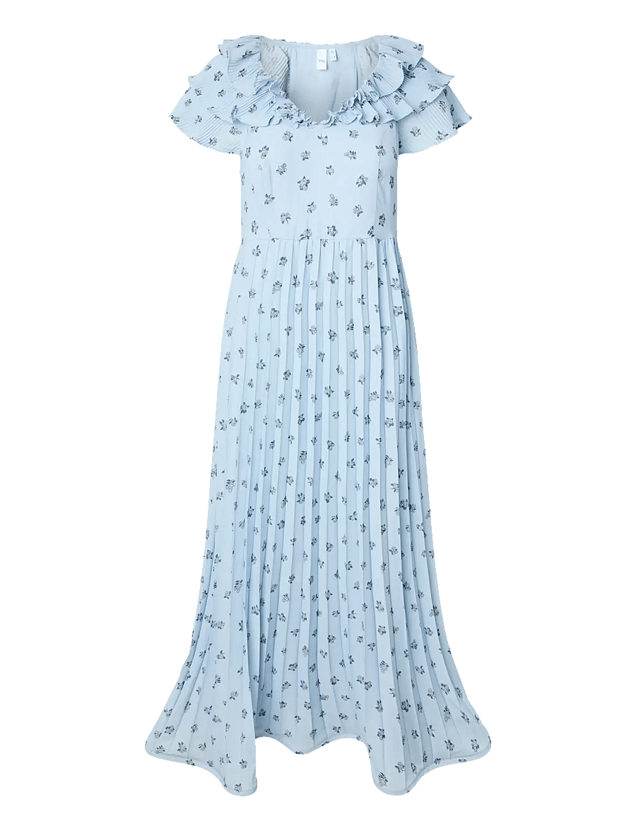 YAS - YASSVEA SS ANKLE DRESS - D2D - pidulikud kleidid - skyway - 1