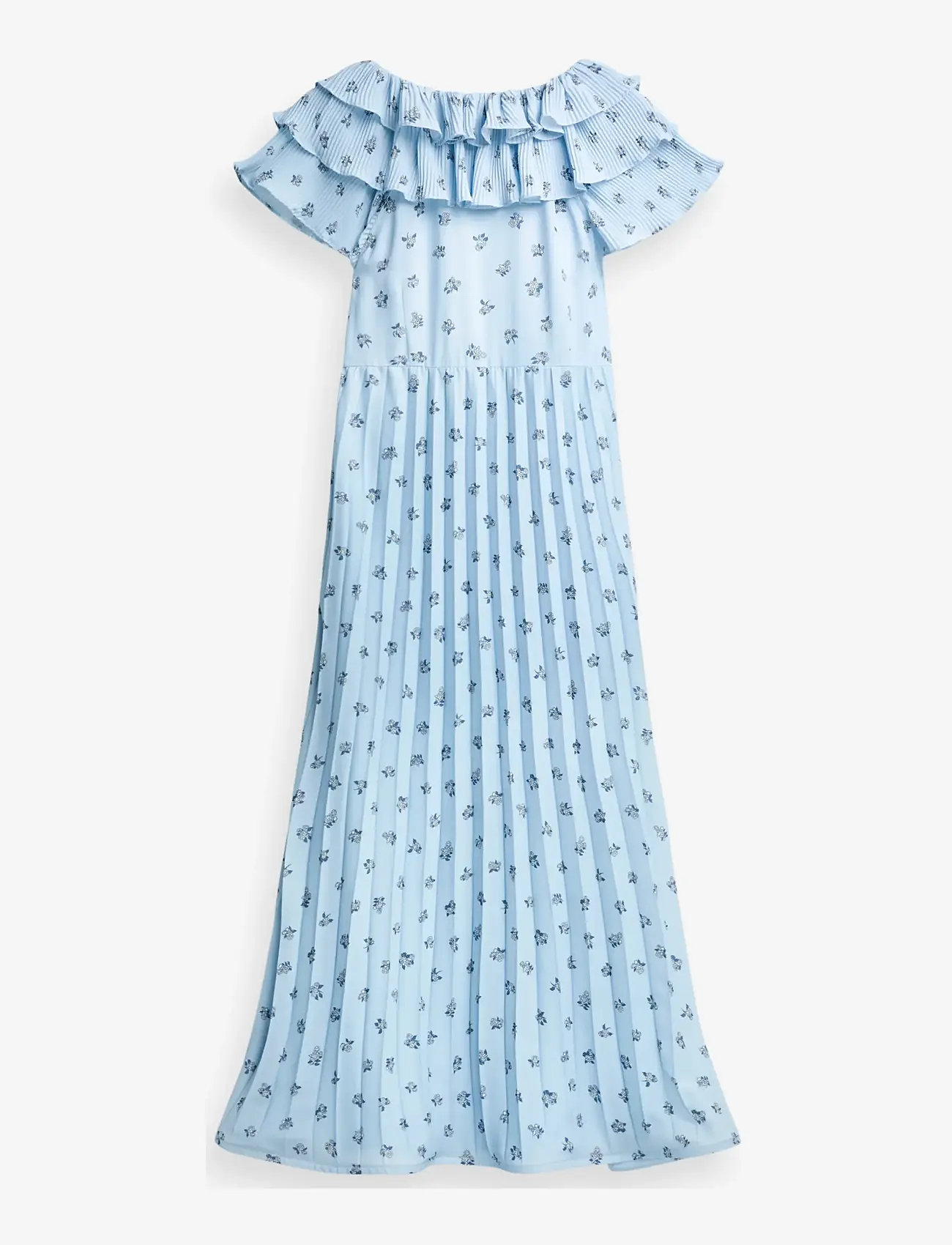 YAS - YASSVEA SS ANKLE DRESS - D2D - festkjoler - skyway - 2