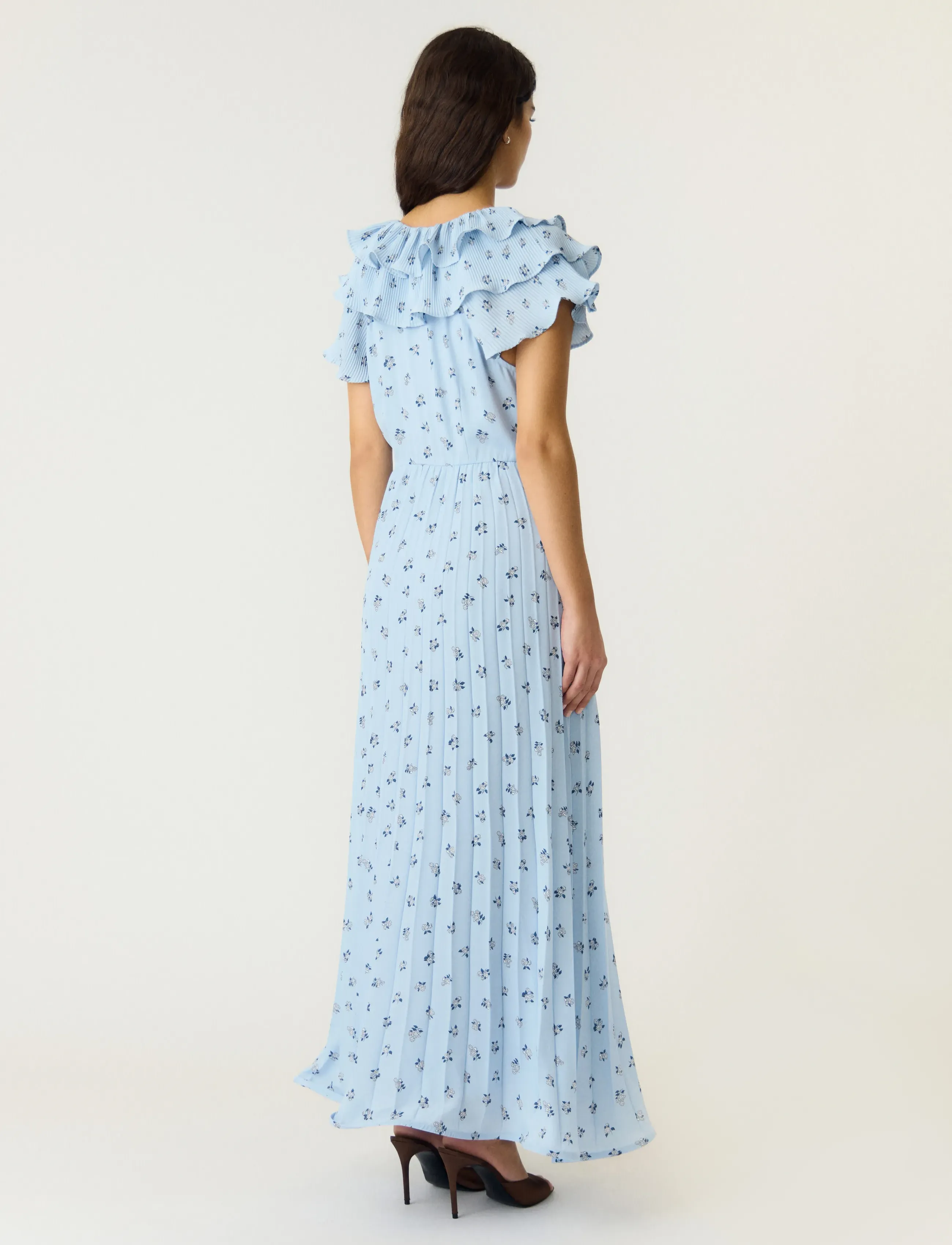 YAS - YASSVEA SS ANKLE DRESS - D2D - pidulikud kleidid - skyway - 3