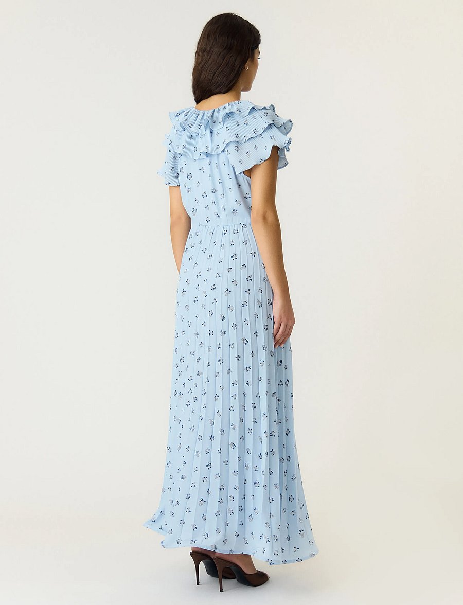 YAS - YASSVEA SS ANKLE DRESS - D2D - pidulikud kleidid - skyway - 3