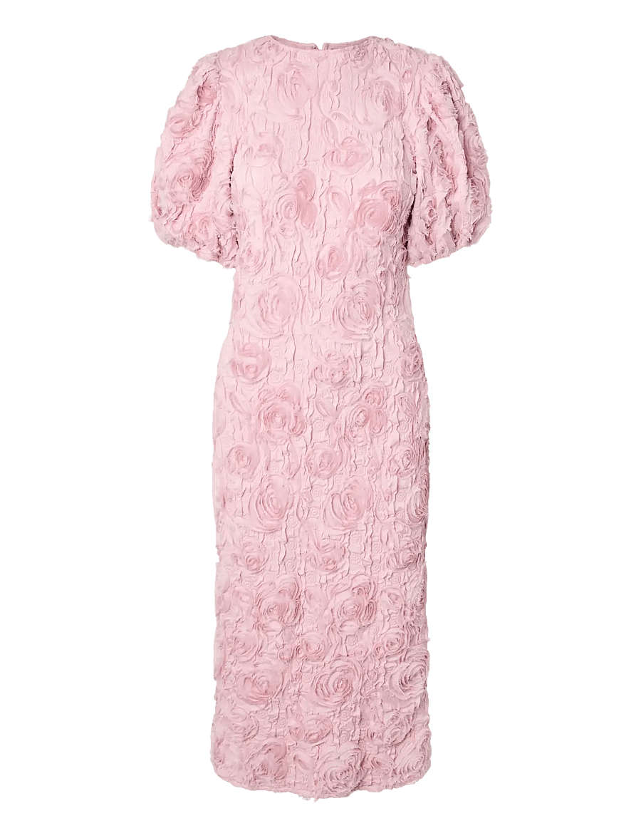 YAS - YASLINNEA 2/4 LONG DRESS - D2D - festklänningar - bleached mauve - 1