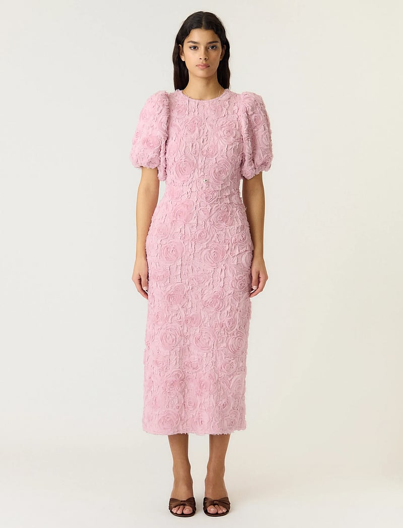 YAS - YASLINNEA 2/4 LONG DRESS - D2D - festkjoler - bleached mauve - 0