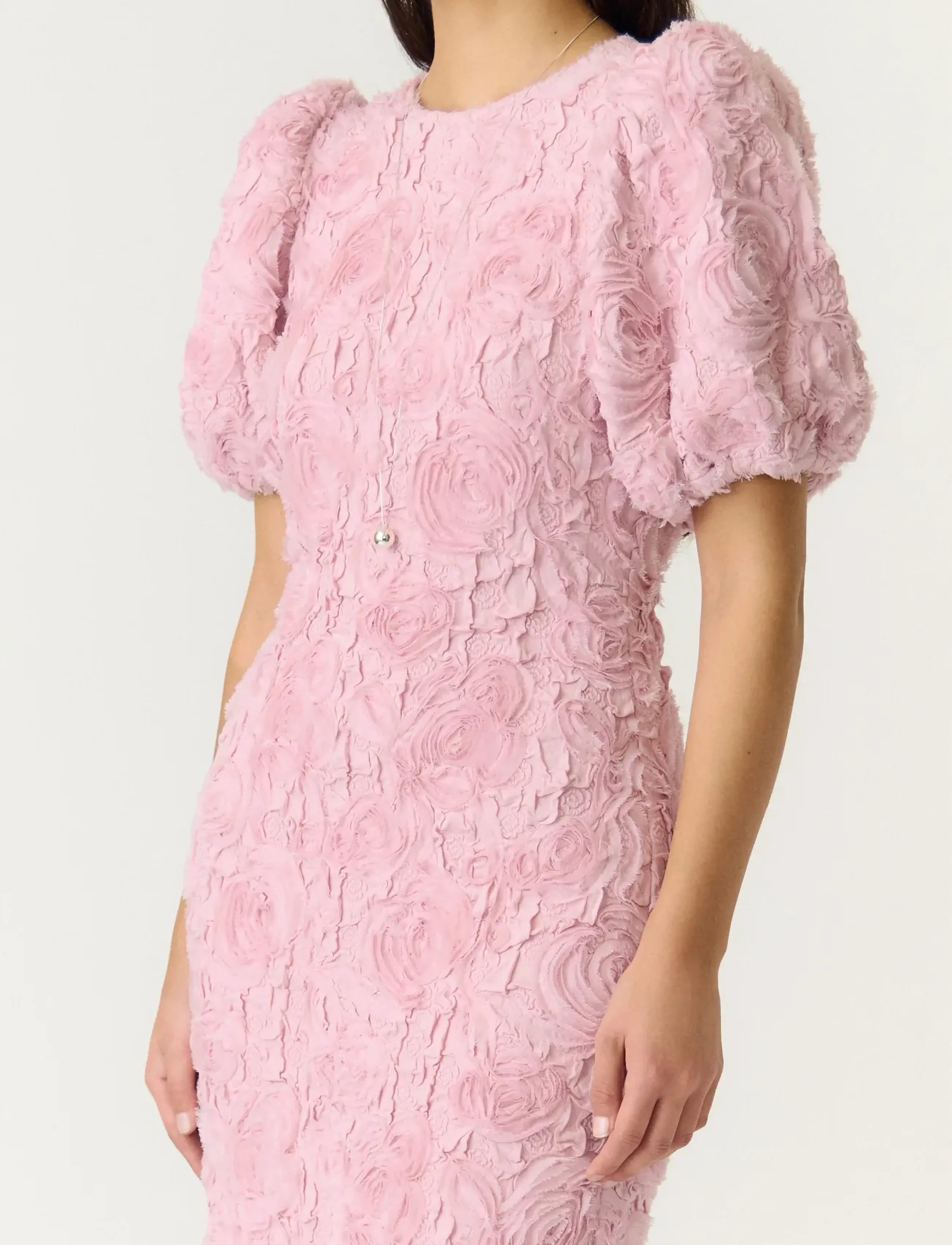 YAS - YASLINNEA 2/4 LONG DRESS - D2D - party dresses - bleached mauve - 4