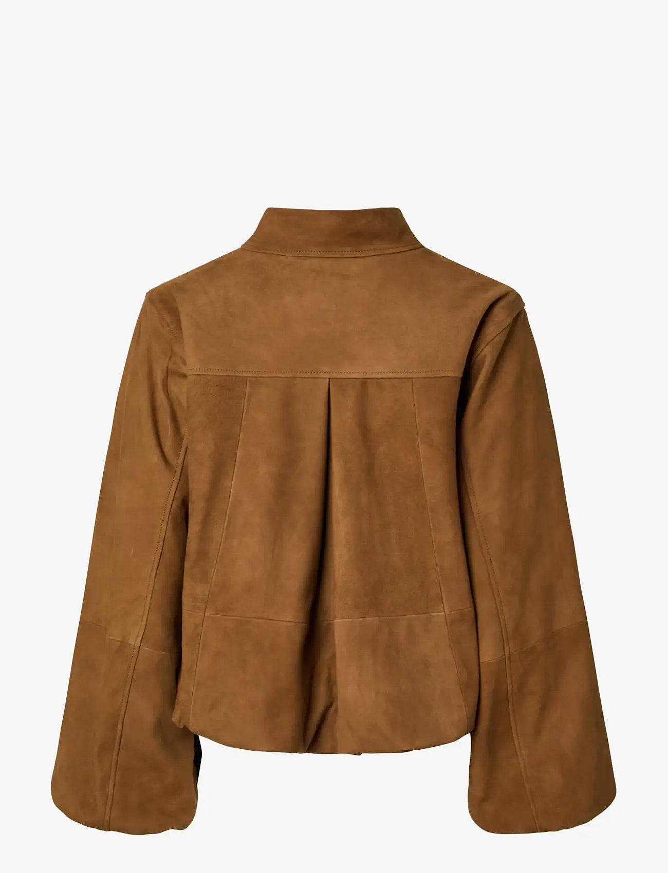 YAS - YASISABEL LEATHER SUEDE JACKET - EX - spring jackets - bronze brown - 2