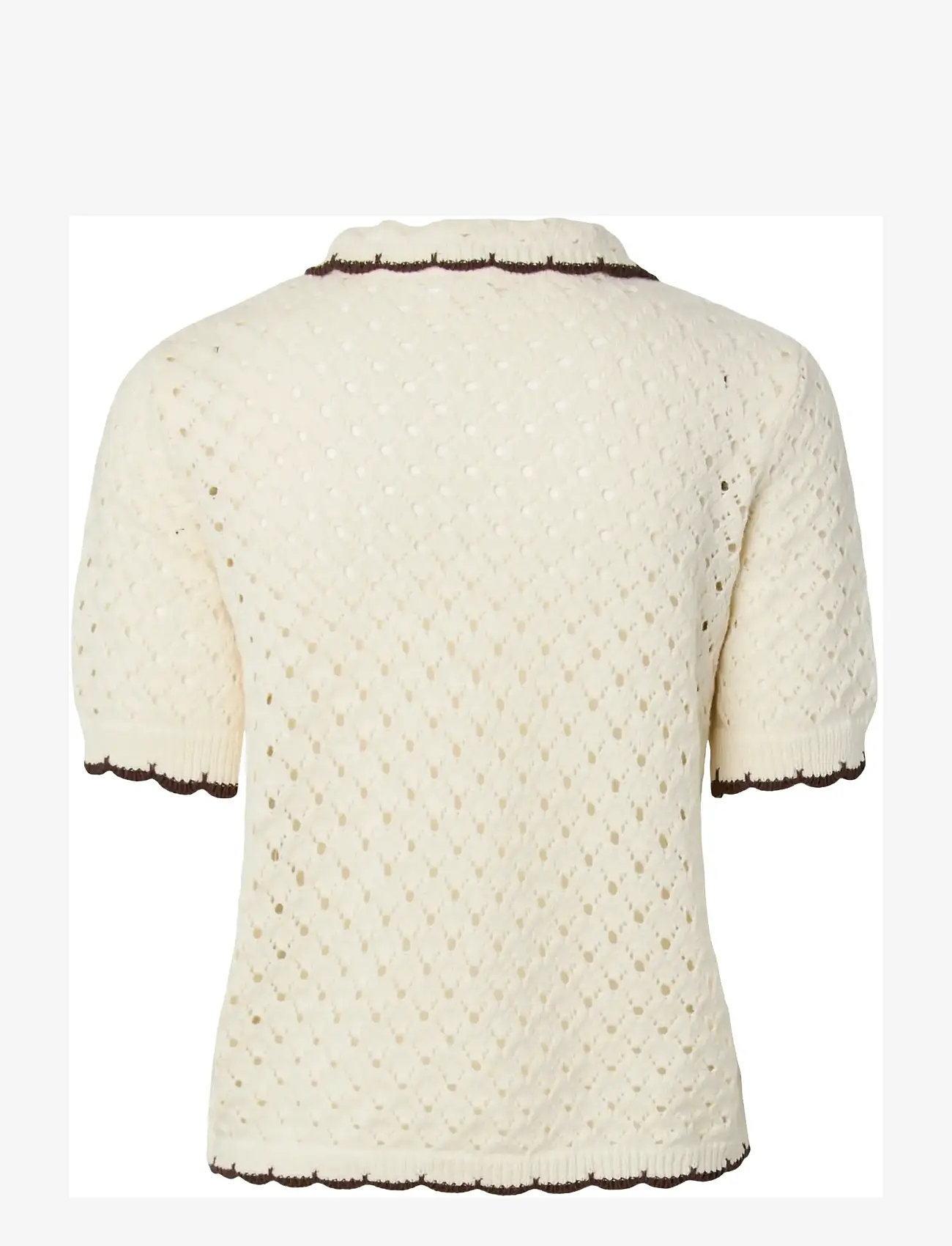 YAS - YASLINGO SS KNIT POLO TOP - EX - poloer - pristine - 2