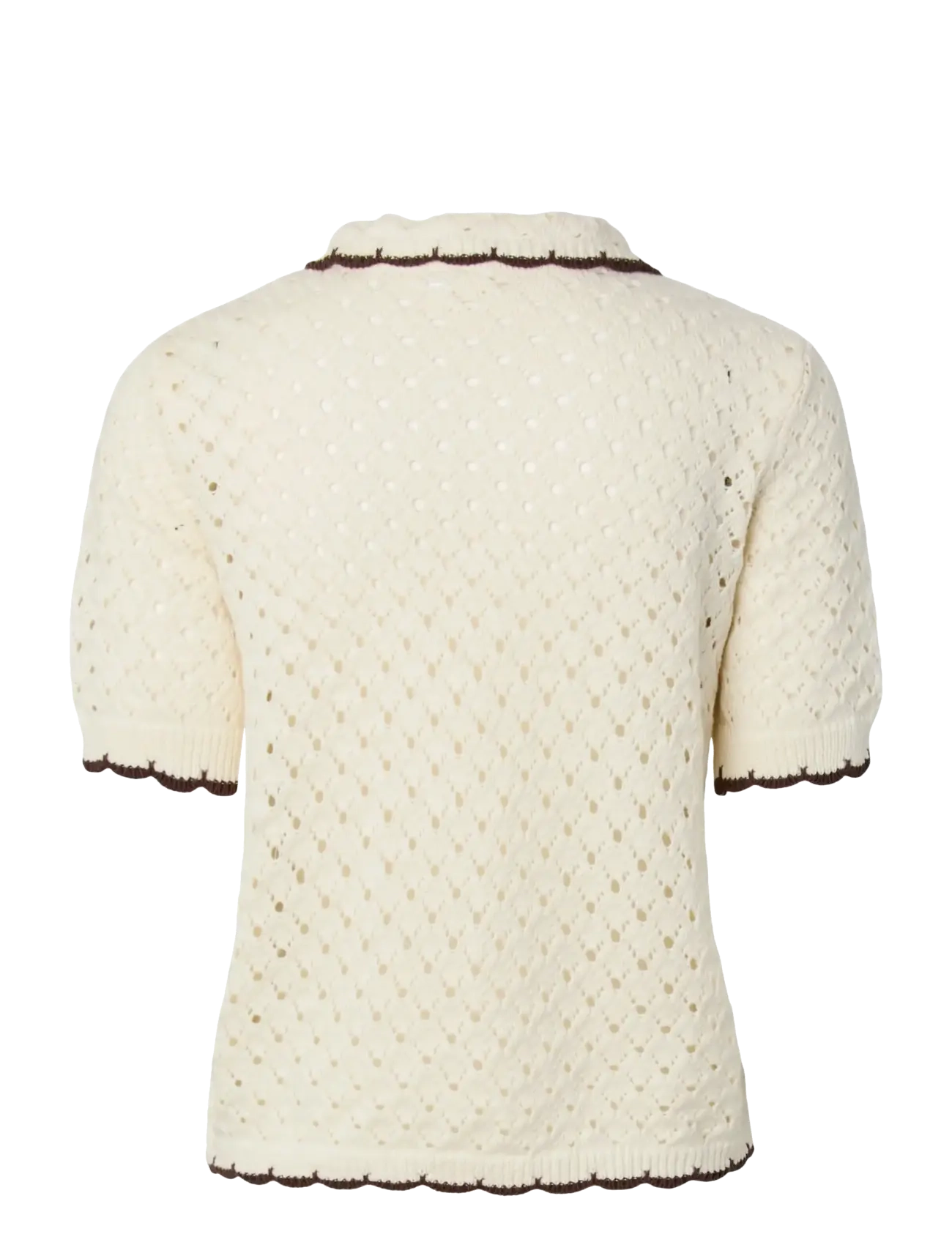 YAS - YASLINGO SS KNIT POLO TOP - EX - polosärgid - pristine - 2