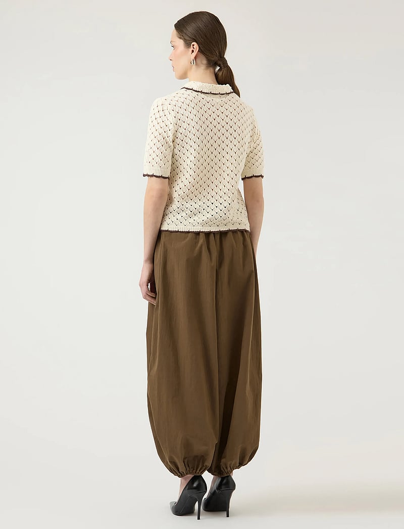 YAS - YASLINGO SS KNIT POLO TOP - EX - poloer - pristine - 3
