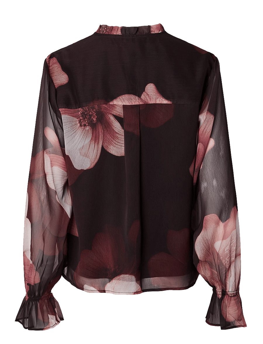 YAS - YASFLOW LS SHIRT S. - coffee bean - 2