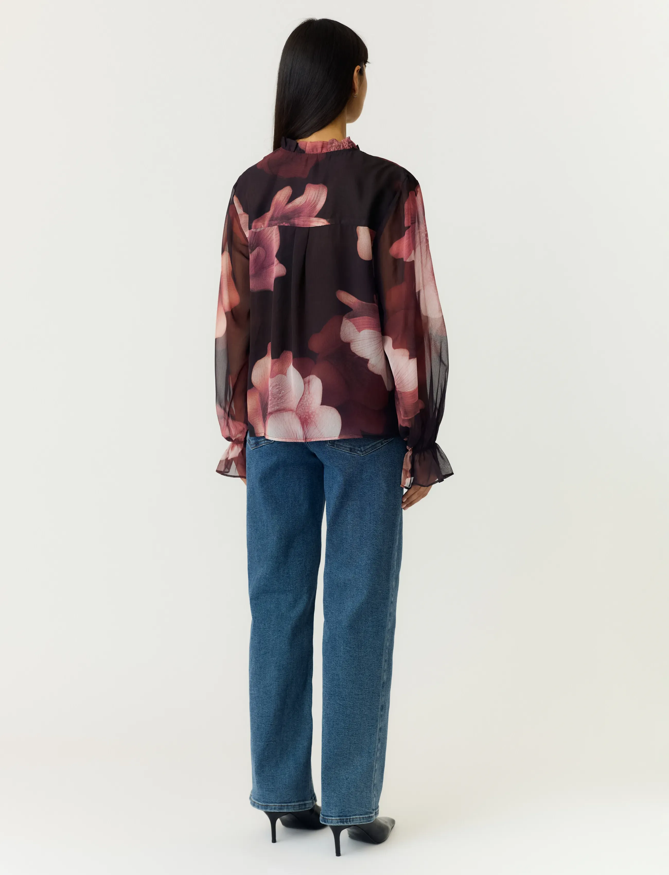 YAS - YASFLOW LS SHIRT S. - coffee bean - 3