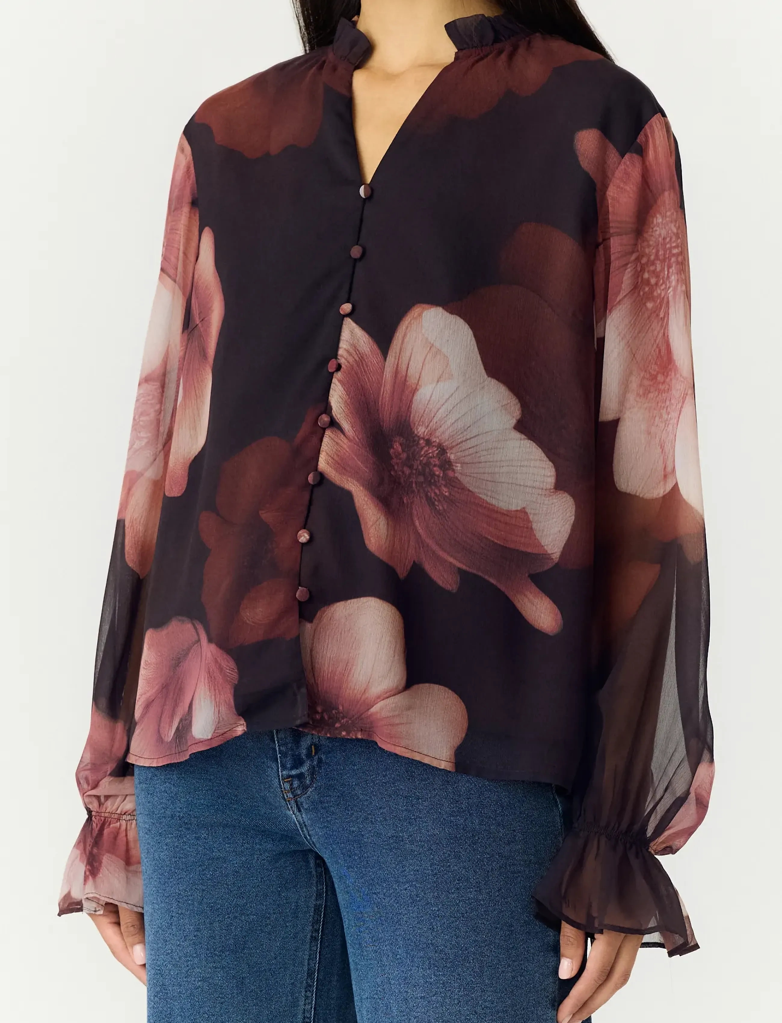 YAS Yasflow Ls Shirt S. skjortor dam – bild 6