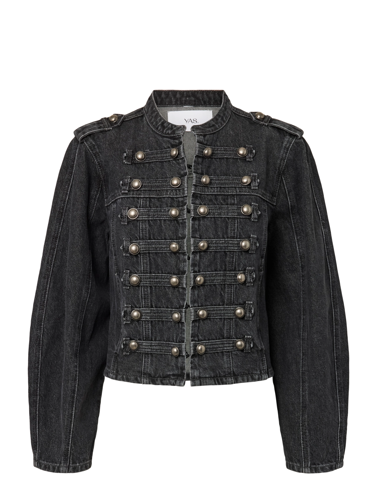 YAS - YASSKY LS DENIM JACKET - STORY - dark grey denim - 1