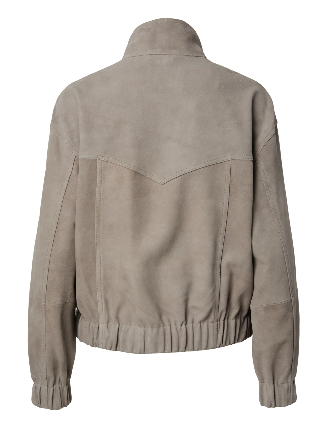 YAS - YASORA LS SUEDE LEATHER JACKET - STORY - bomberjakid - paloma - 2