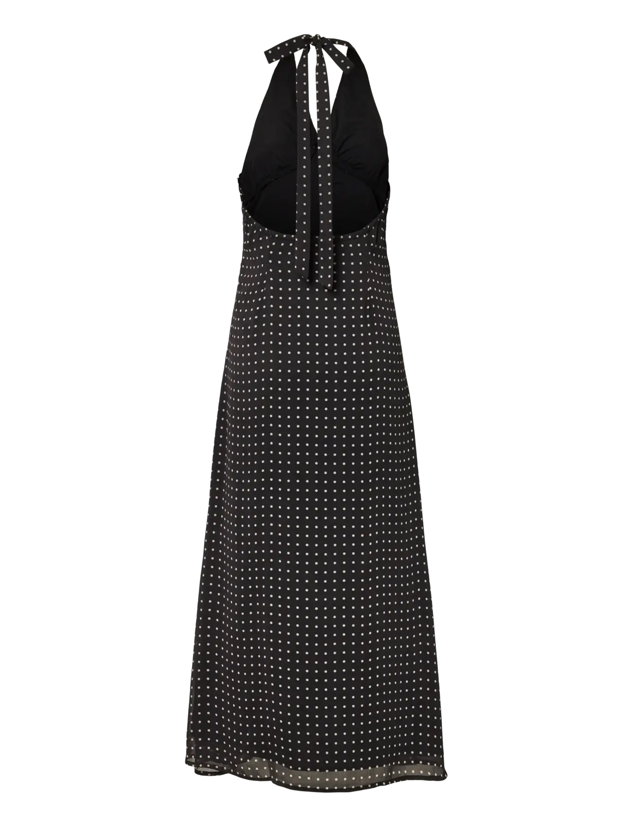 YAS - YASLUPINA HALTERNECK LONG DRESS S. - D2D - robes d'été - black - 1