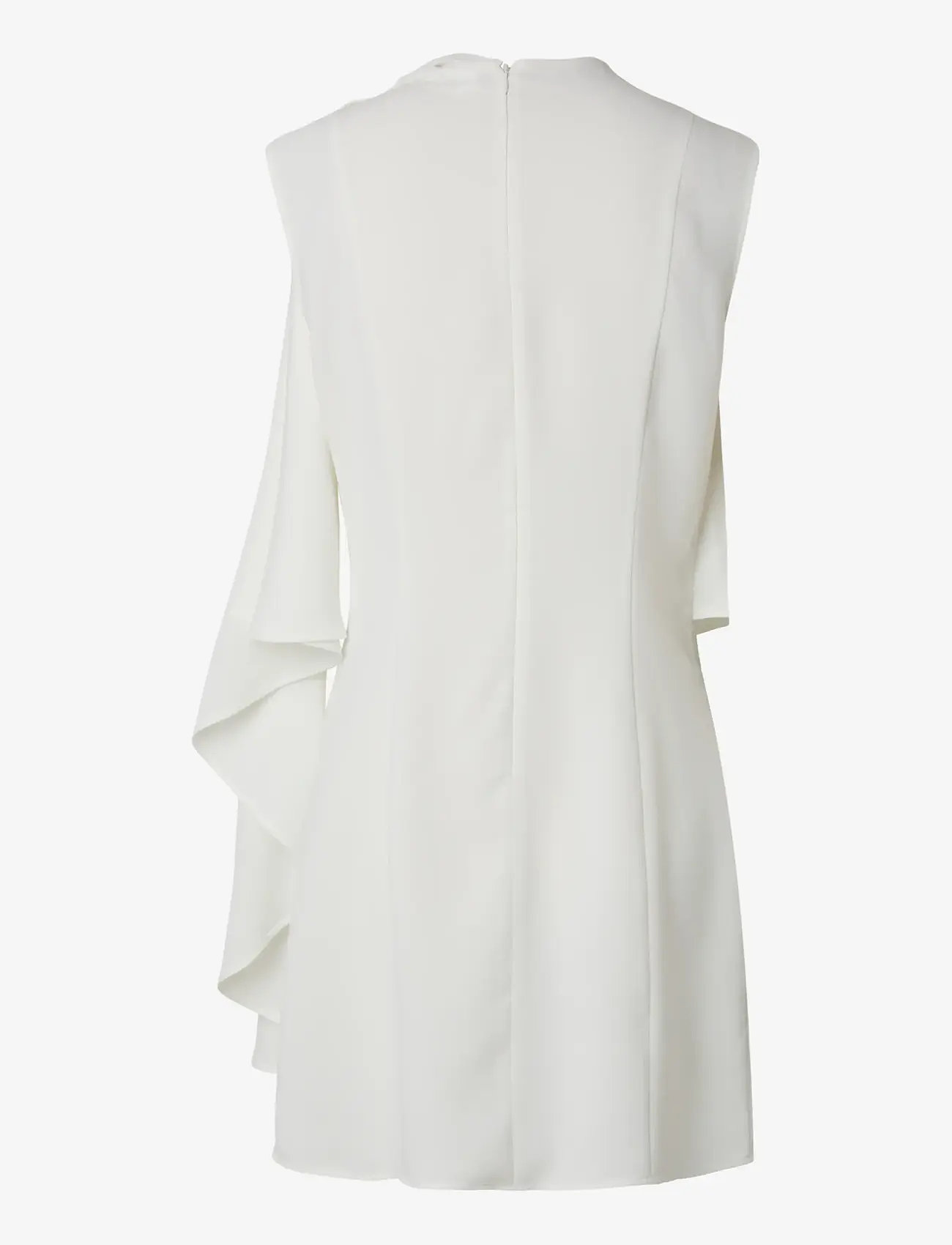 YAS - YASROSETTA SHORT CAPE DRESS - D2D - konfirmationstøj - star white - 1