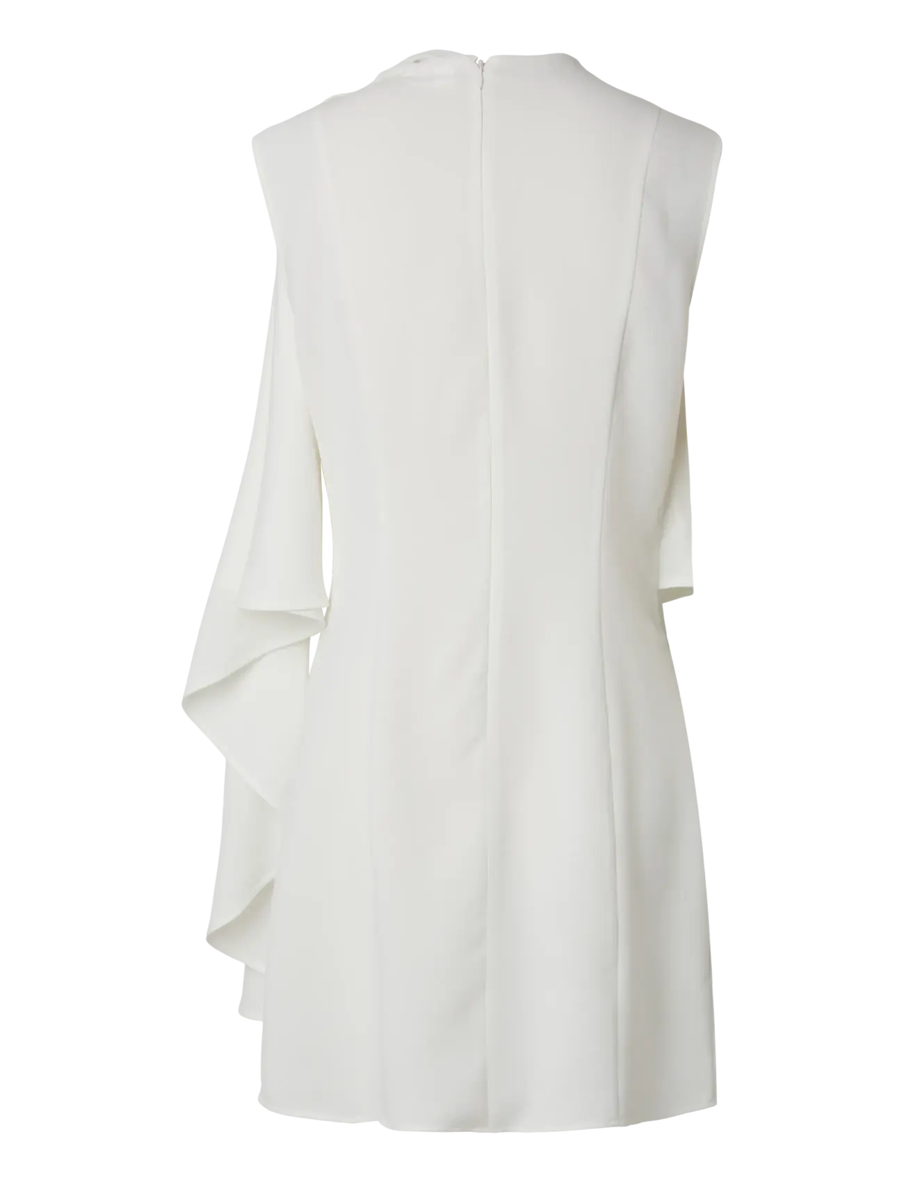 YAS - YASROSETTA SHORT CAPE DRESS - D2D - confirmation - star white - 1