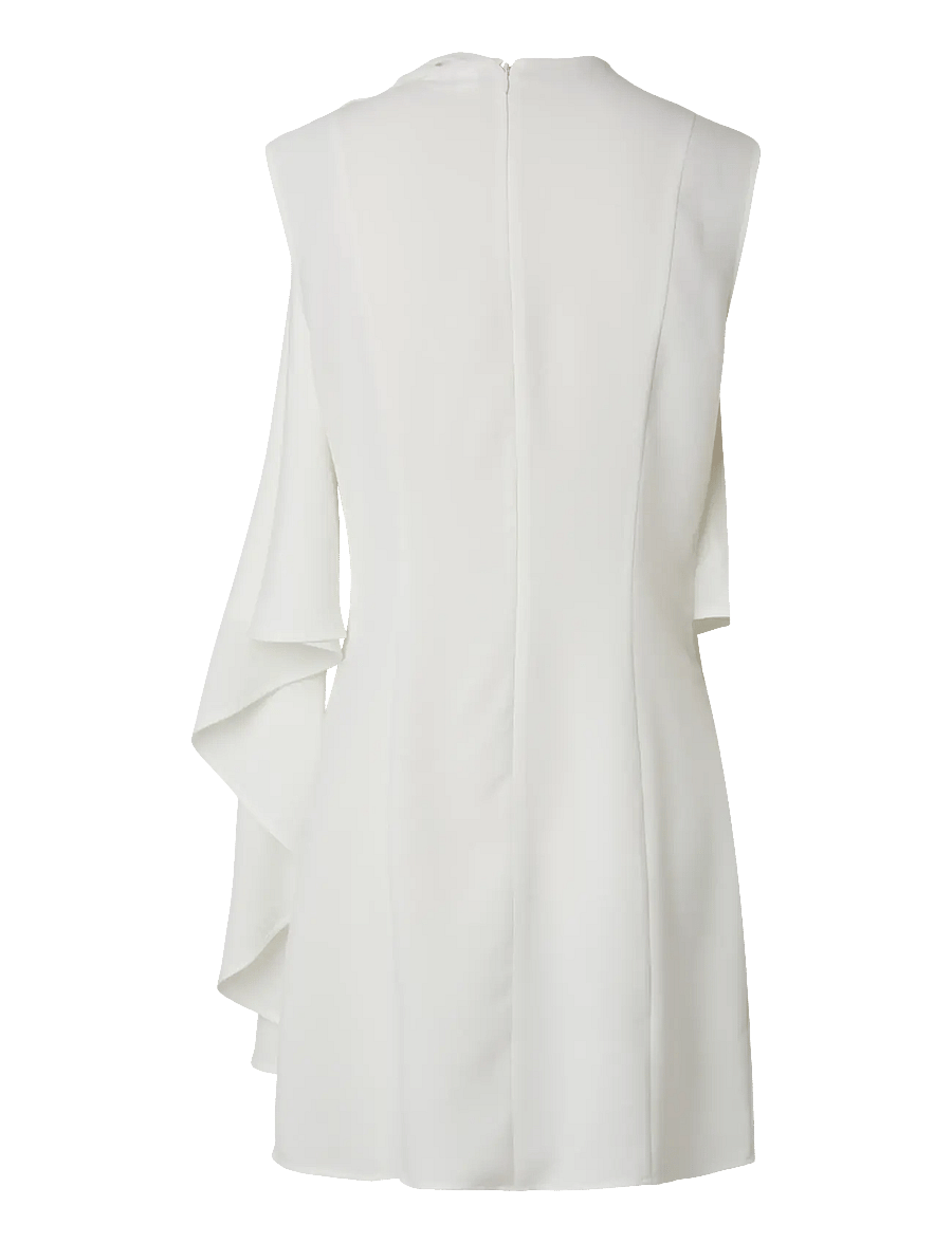 YAS - YASROSETTA SHORT CAPE DRESS - D2D - konfirmation - star white - 1