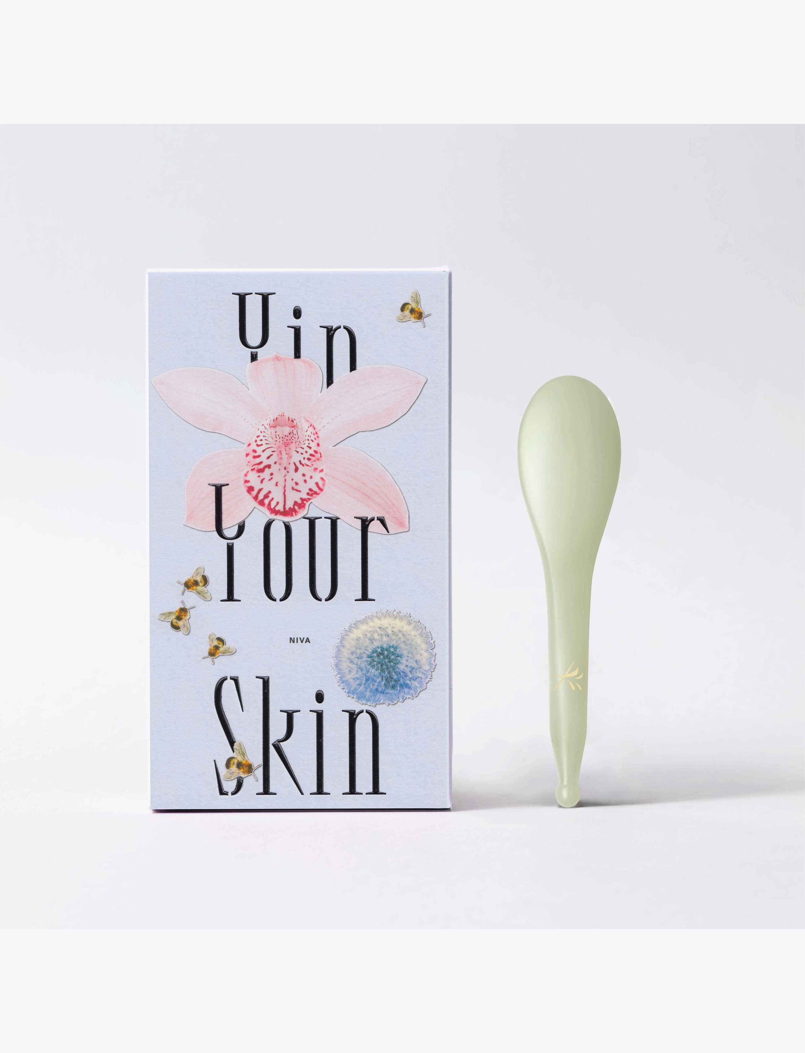 Yin your skin - Yin Your Skin® NIVA Gua sha Beauty Spoon - clear - 2