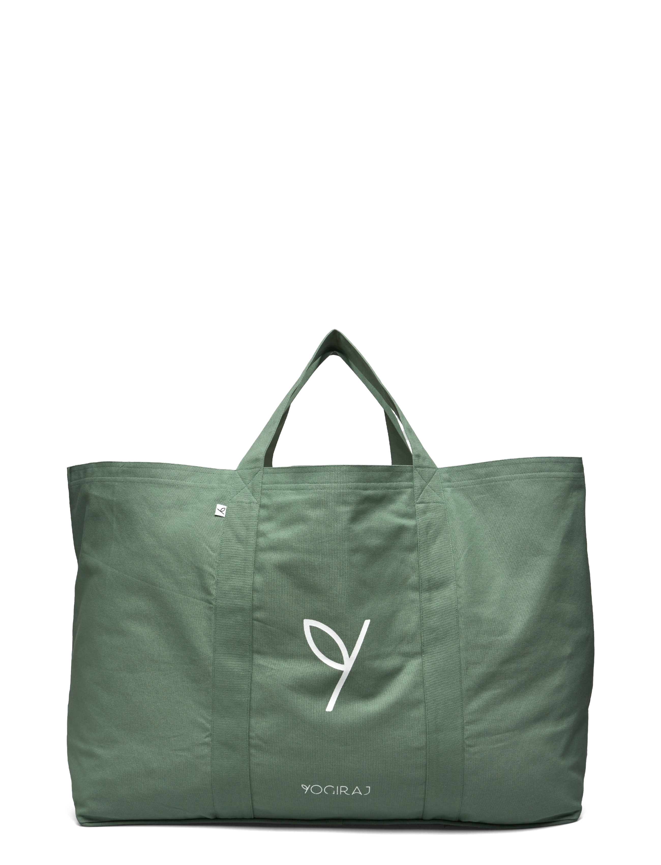 Yogiraj - Mats & props bag MOSS GREEN - tragetaschen - moss green - 1
