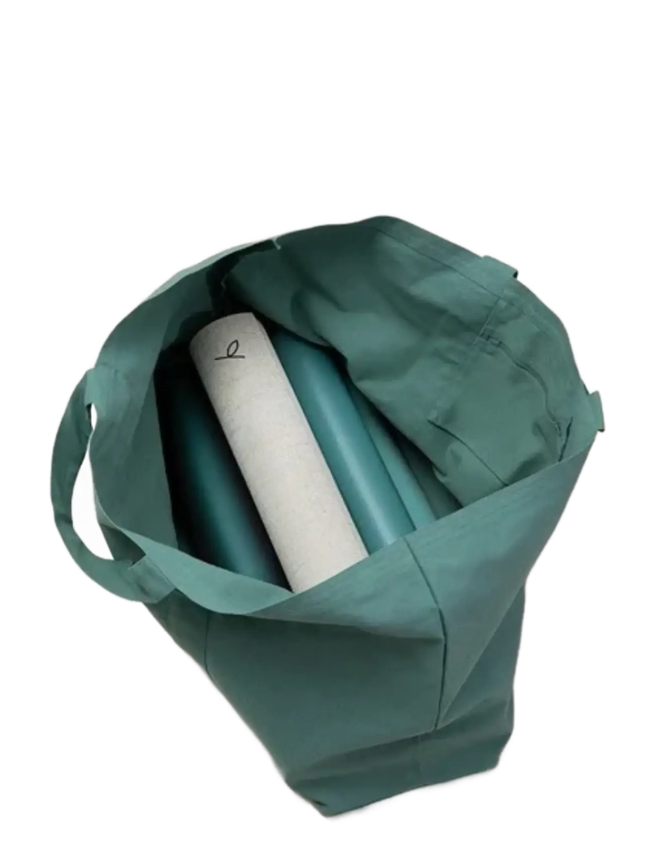 Yogiraj - Mats & props bag MOSS GREEN - tote bags - moss green - 3