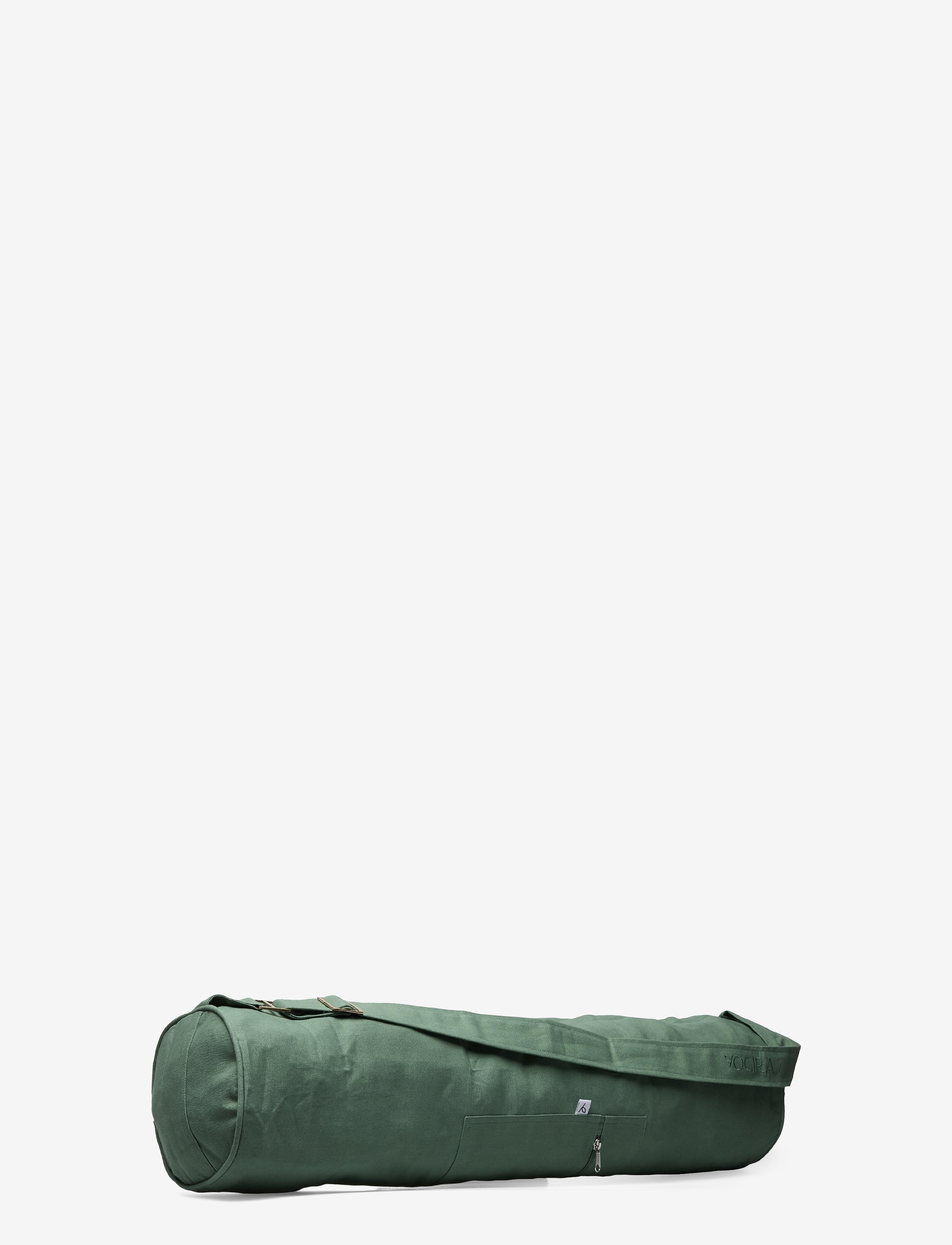 Yogiraj - Yoga mat bag NATURAL - treniruočių kilimėliai ir aksesuarai - moss green - 2