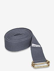 Yoga belt, standard - YOGIRAJ - GRAPHITE GREY