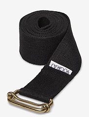 Yoga belt, standard - YOGIRAJ - MIDNIGHT BLACK