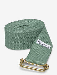 Yoga belt, standard - YOGIRAJ - MOSS GREEN