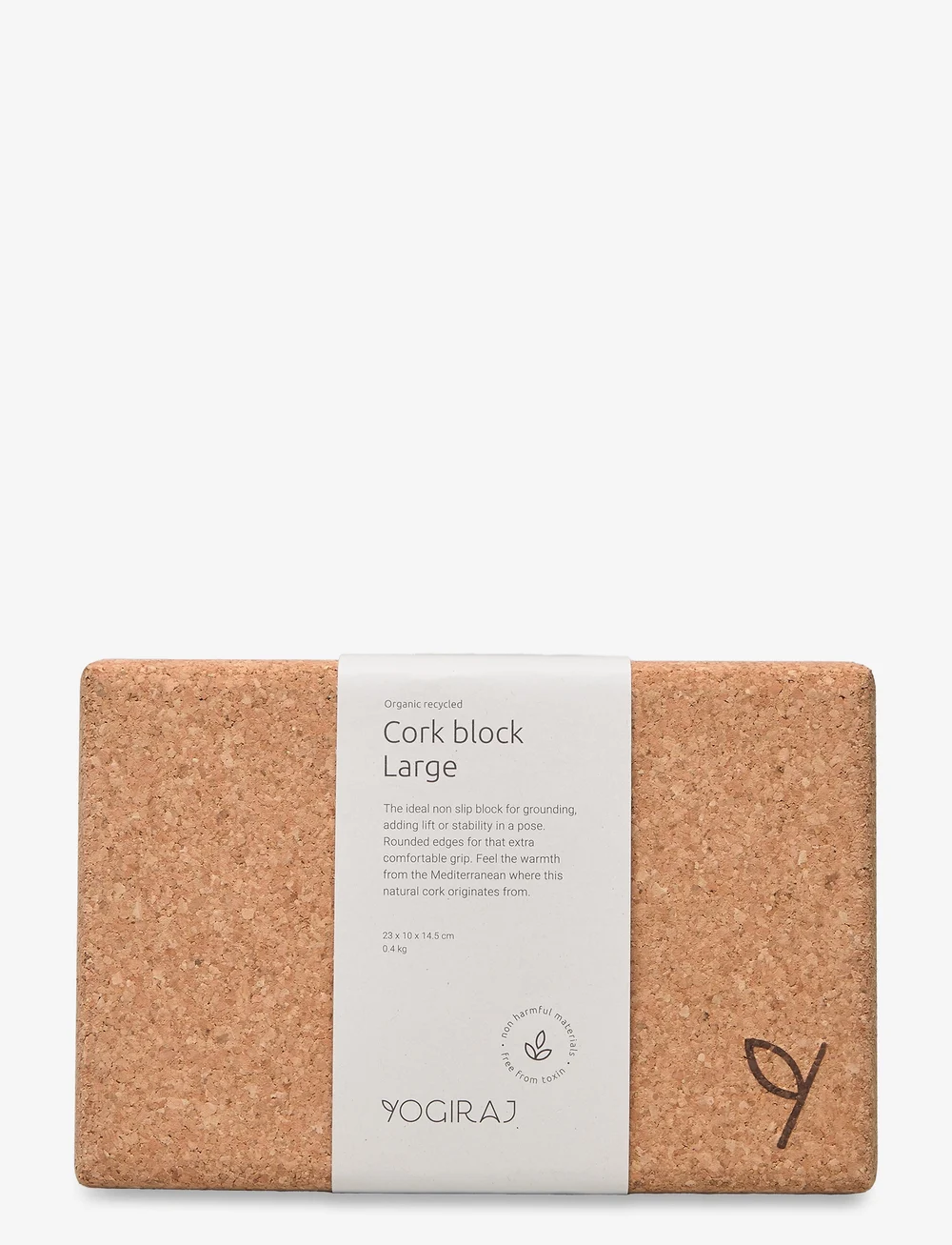 Yogiraj - Cork block, large - yogablokke & seler - natural - 0