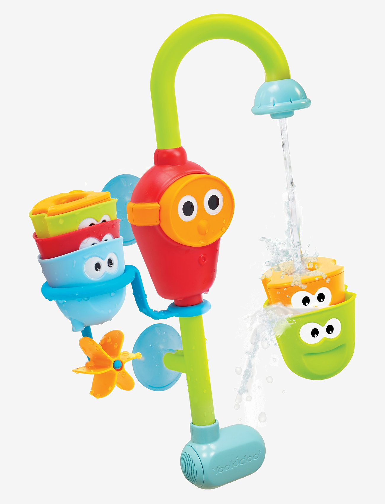 Yookidoo - Flow 'N' Fill Spout - badelegetøj - multicolor - 3
