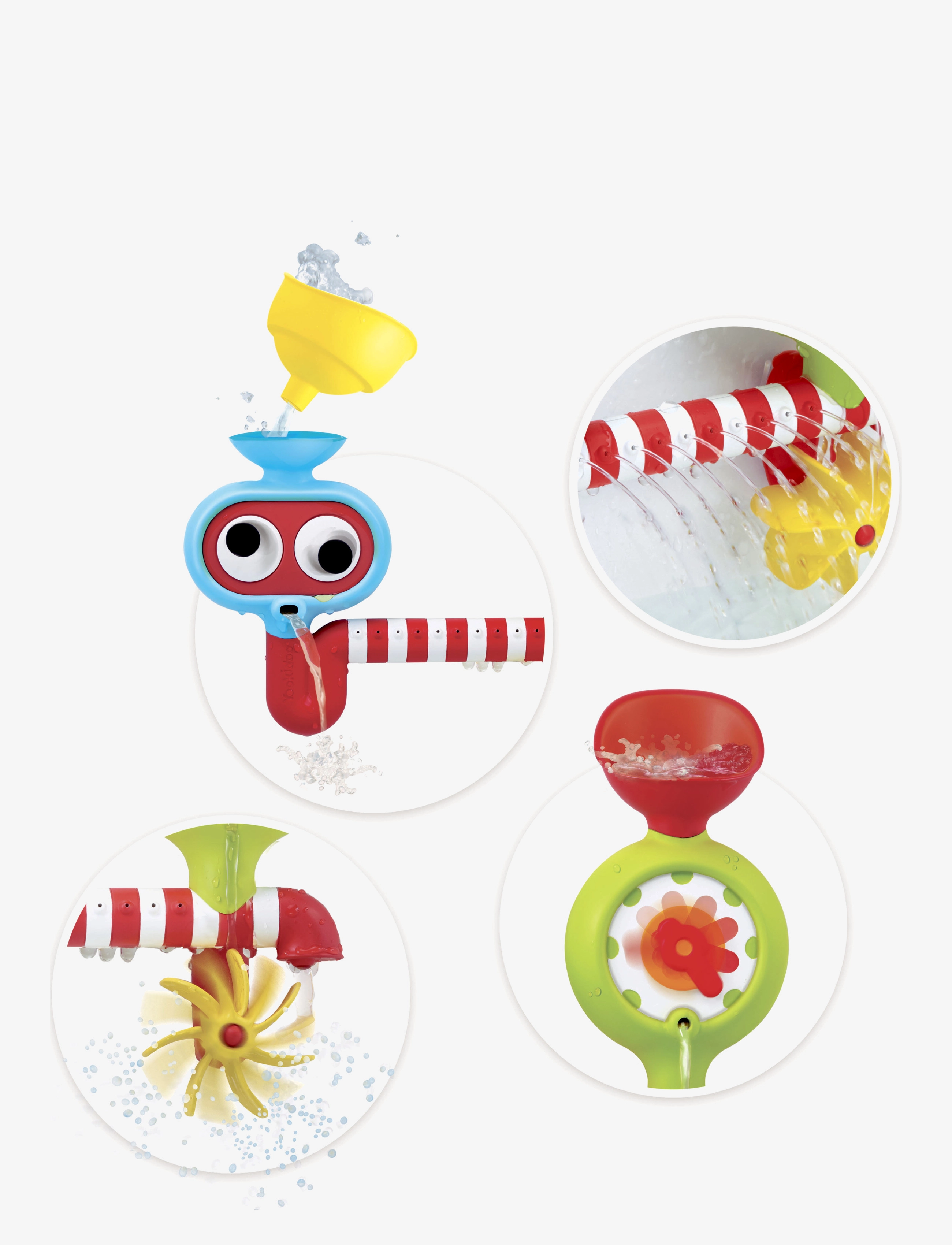 Yookidoo - Submarine Spray Station - badelegetøj - multicolor - 1