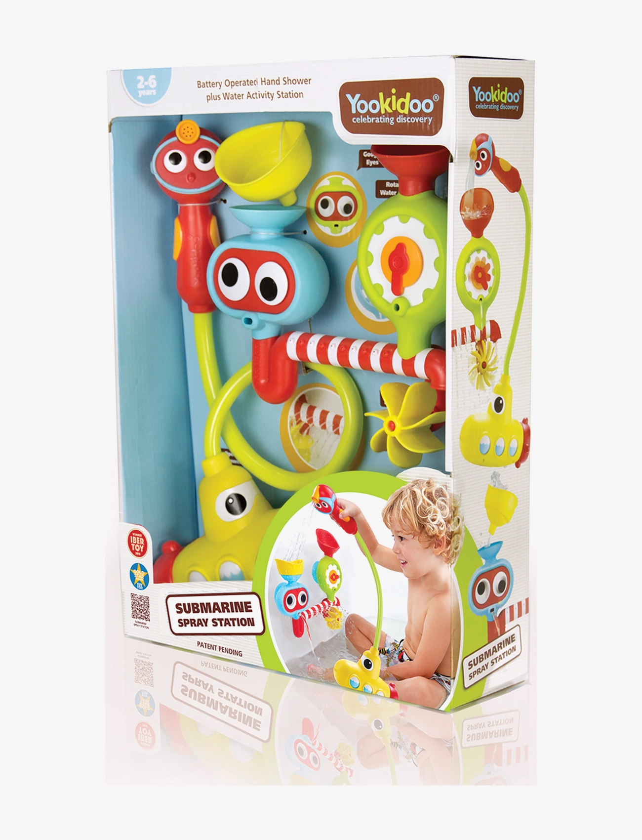 Yookidoo - Submarine Spray Station - badelegetøj - multicolor - 2