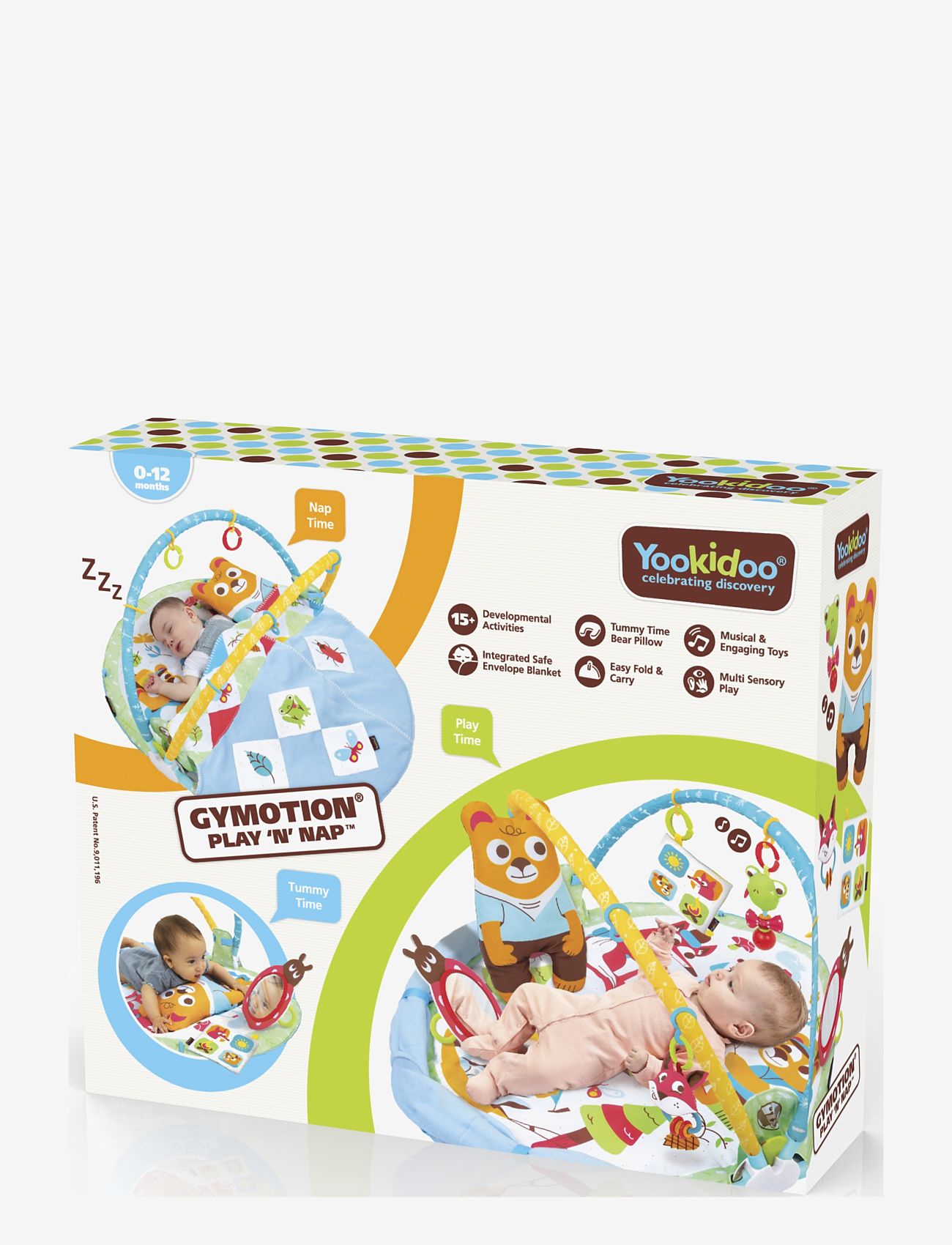 Yookidoo - Gymotion Play 'N' Nap - activity gyms - multicolor - 3