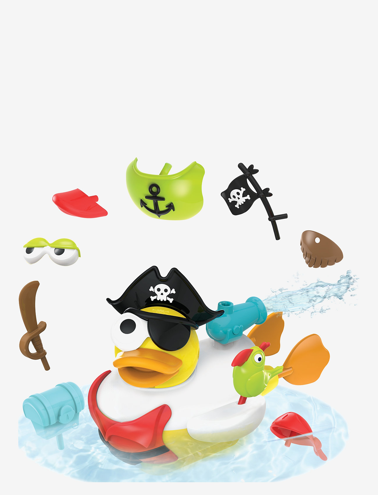 Yookidoo - Jet Duck - Create a Pirate - multicolor - 0