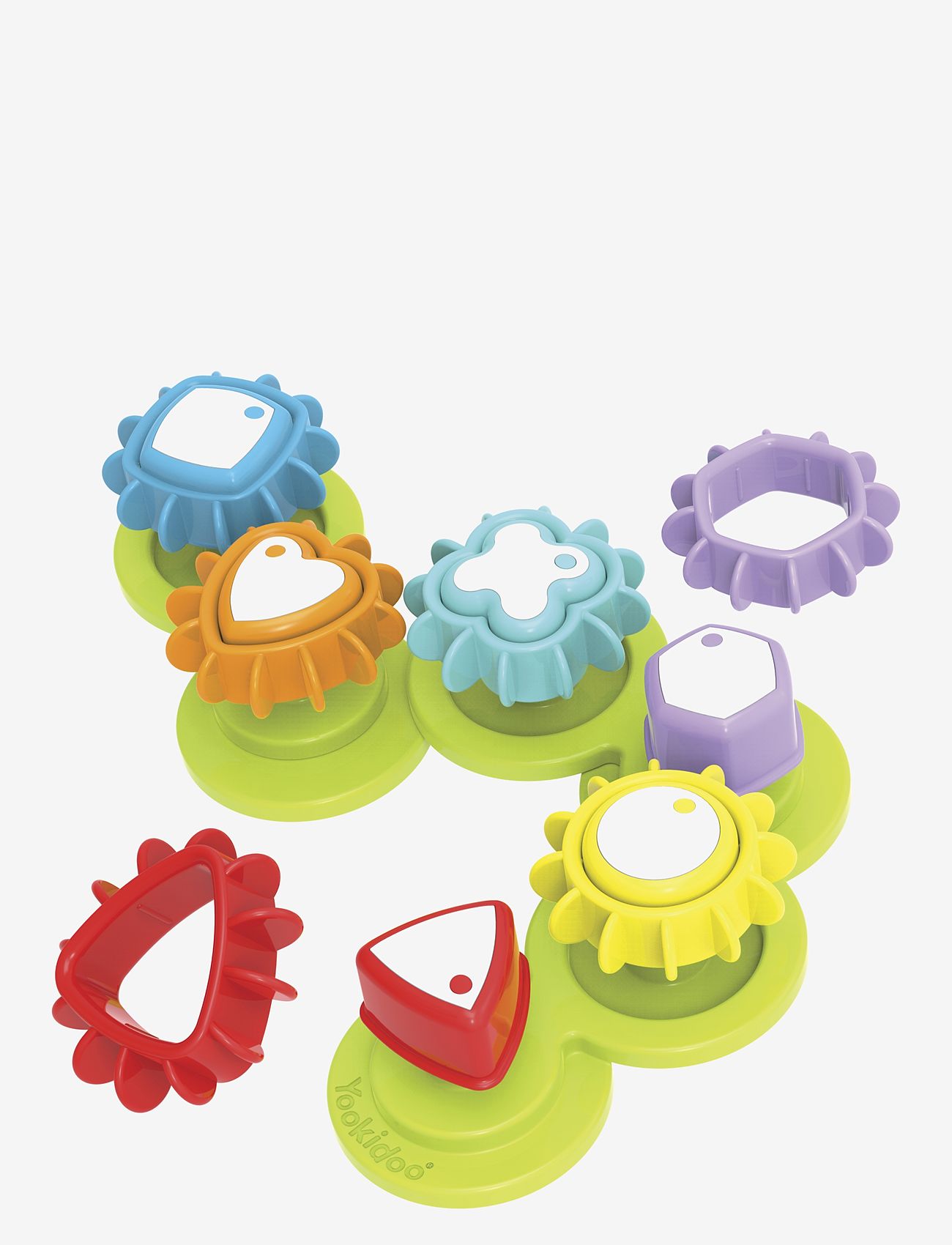 Yookidoo - Shape 'N' Spin Gear Sorter - multicolor - 1
