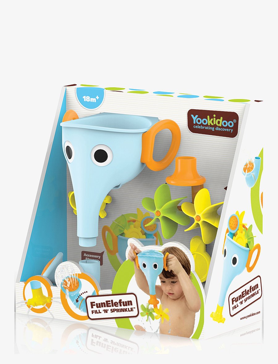 Yookidoo - FunEleFun Fill 'N' Sprinkle - bad - blue - 4