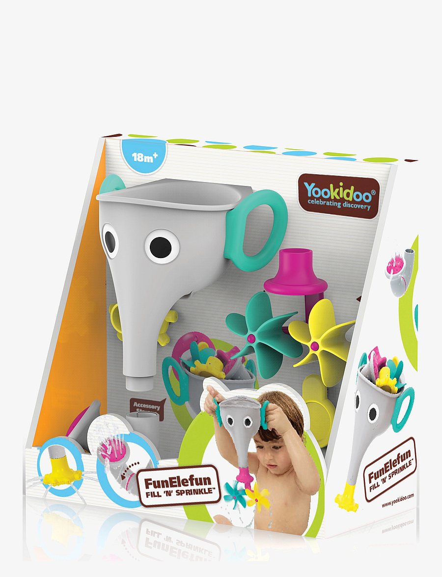 Yookidoo - FunEleFun Fill 'N' Sprinkle - bada - grey - 4