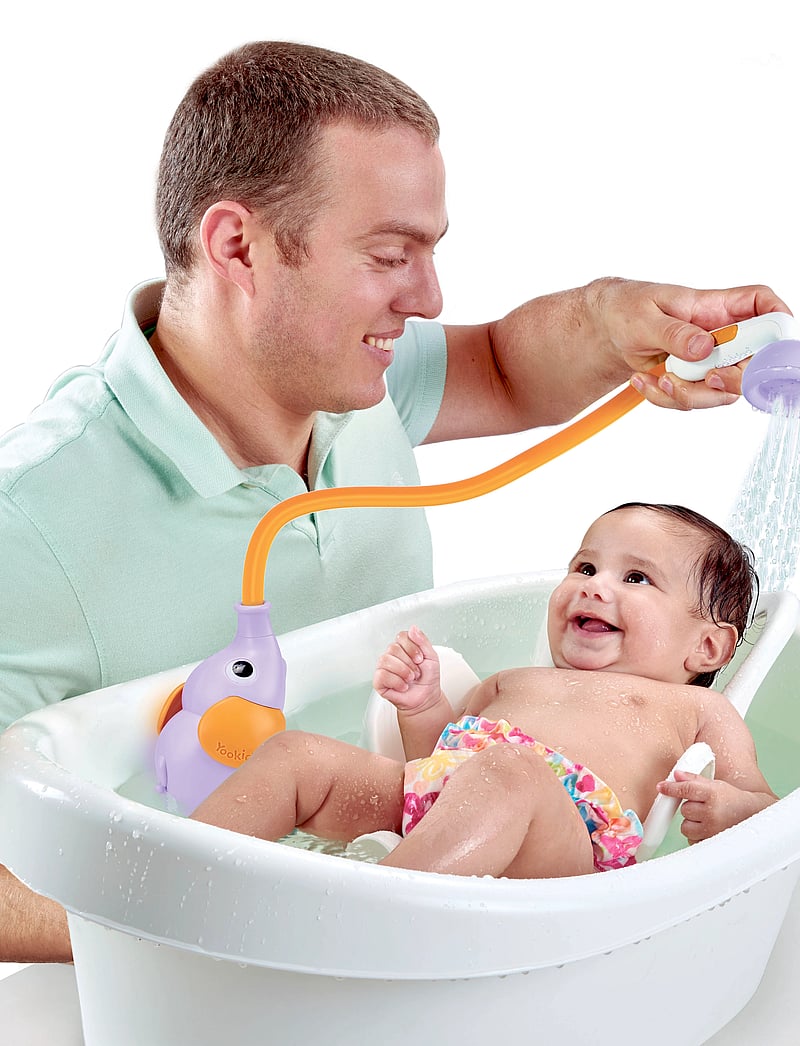 Yookidoo - Elephant Baby Shower - badelegetøj - purple - 3