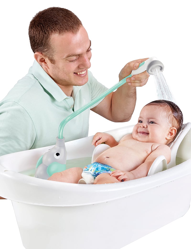 Yookidoo - Elephant Baby Shower - badkar & tillbehör - turqouise - 0