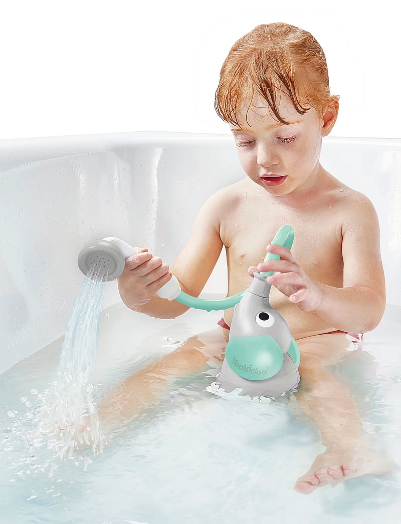 Yookidoo - Elephant Baby Shower - badkar & tillbehör - turqouise - 4