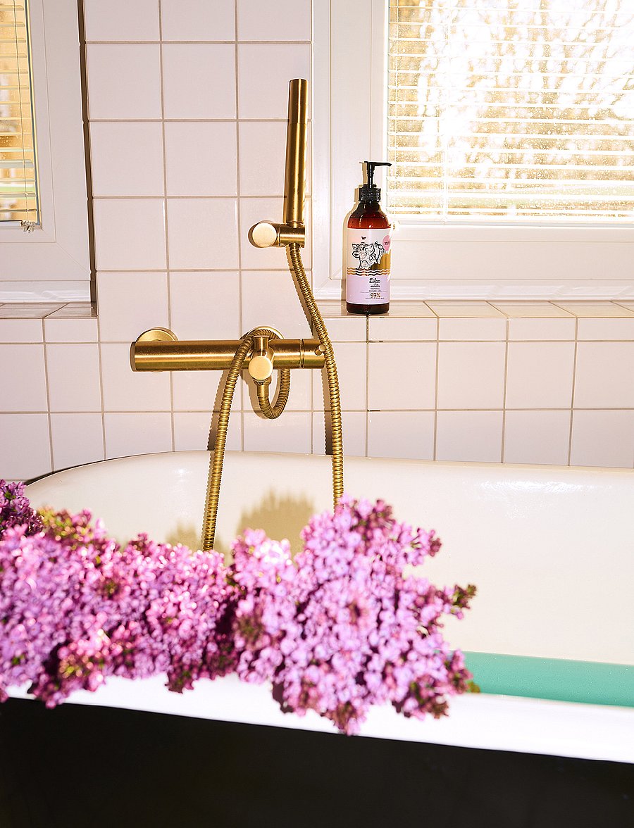 YOPE - YOPE Shower Gel Lilac and Vanilla PAO 400ml - duschgel & duscholjor - lilac and vanilla - 3