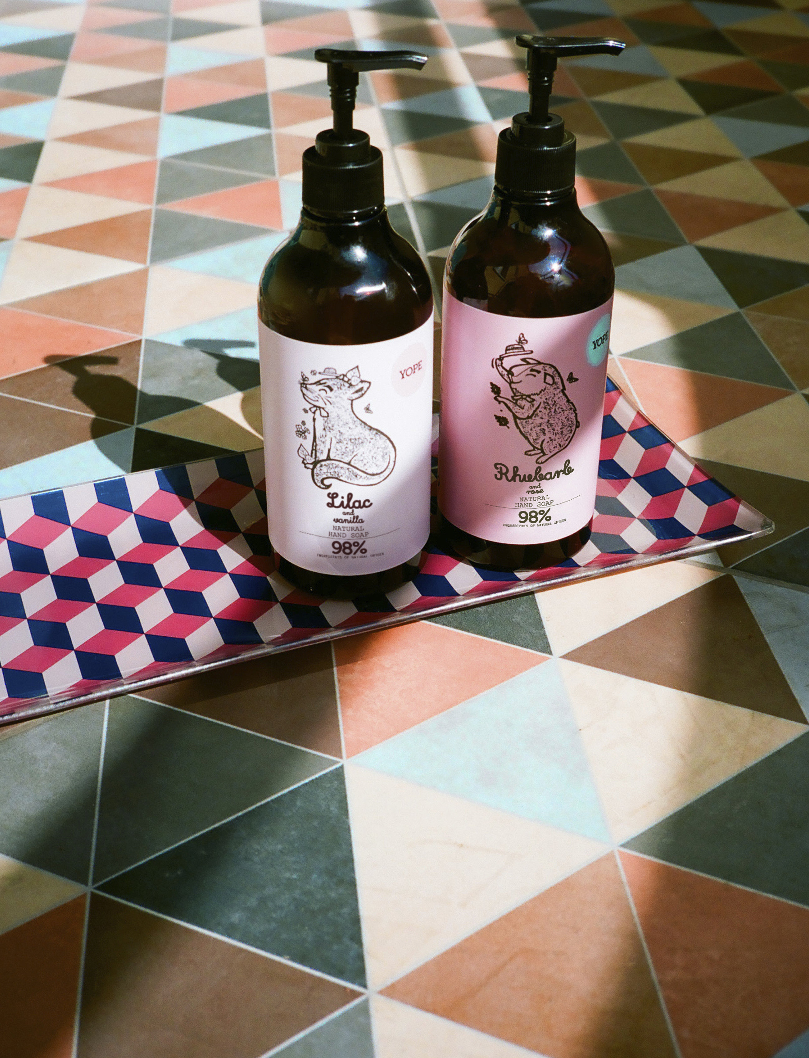 YOPE - YOPE Hand Soap Lilac and Vanilla PAO 500ml - flytande tvål - lilac and vanilla - 3