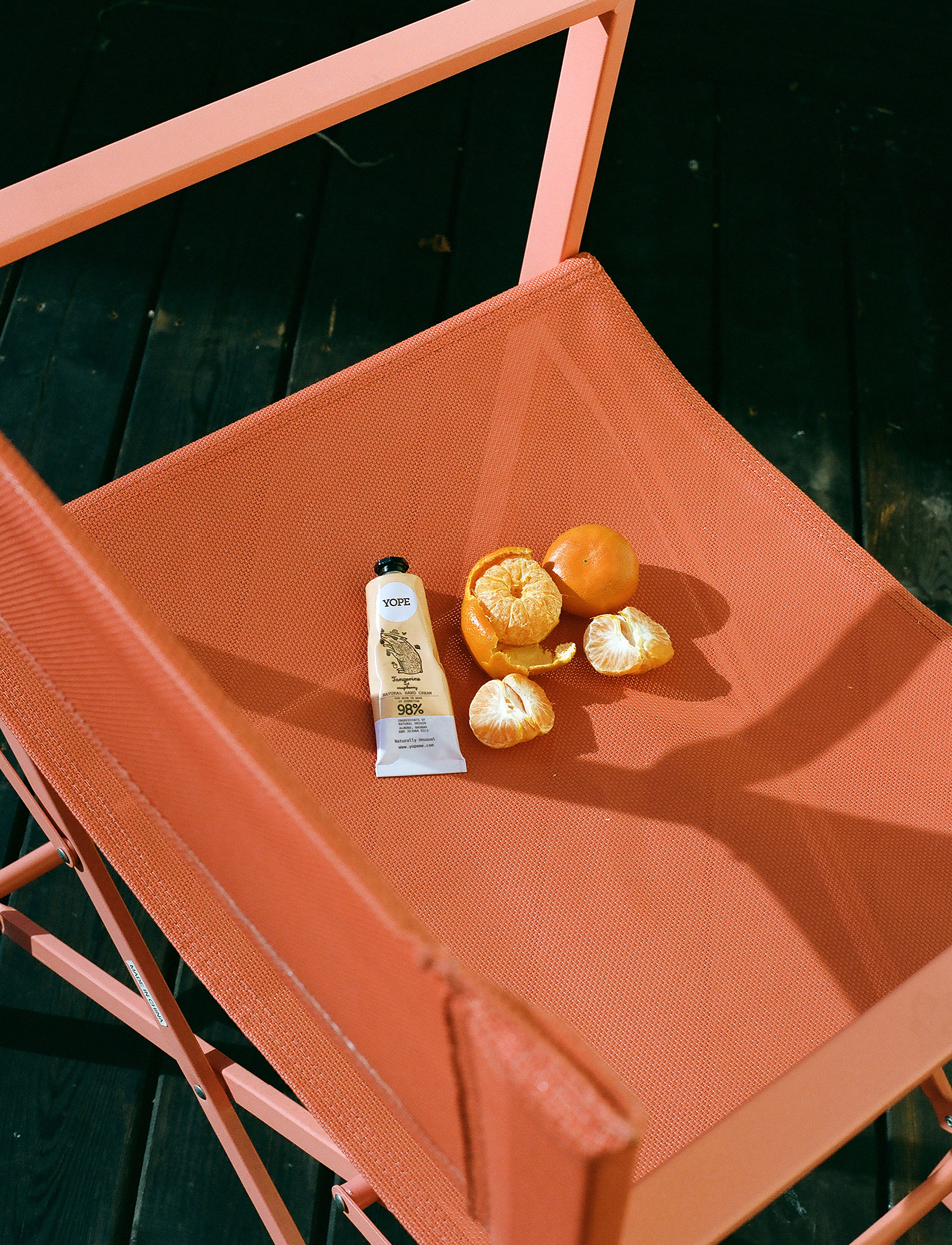YOPE - YOPE Hand Cream Tangerine and Raspberry PAO 50ml - käsivoiteet - tangerine and raspberry - 4